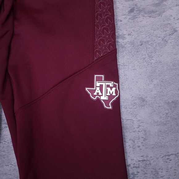 ADIDAS Texas A&M Aggies‎ Tapered Sweatpants Joggers Mens Size 2XL Maroon - Picture 3 of 10